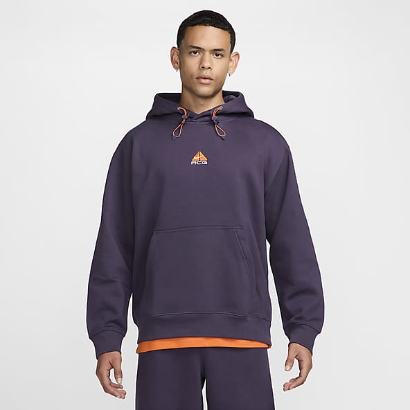 Purple sweater men's nike best sale